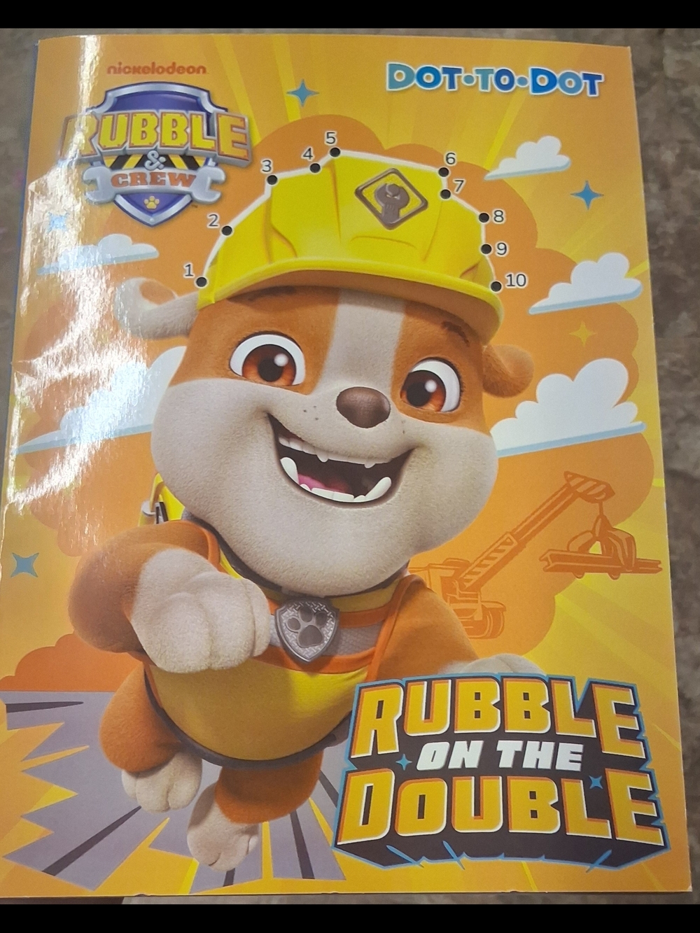 New Nickelodeon Rubble On The Double Dot-to-Dot Activity Book